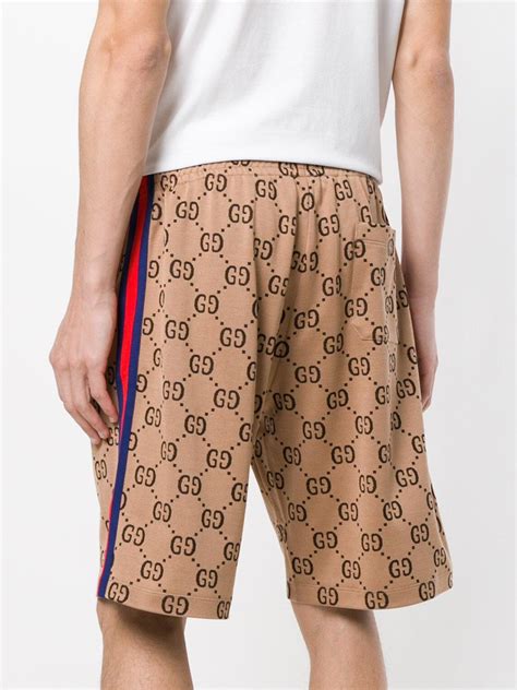 gucci mens shorts set|Gucci running shorts men.